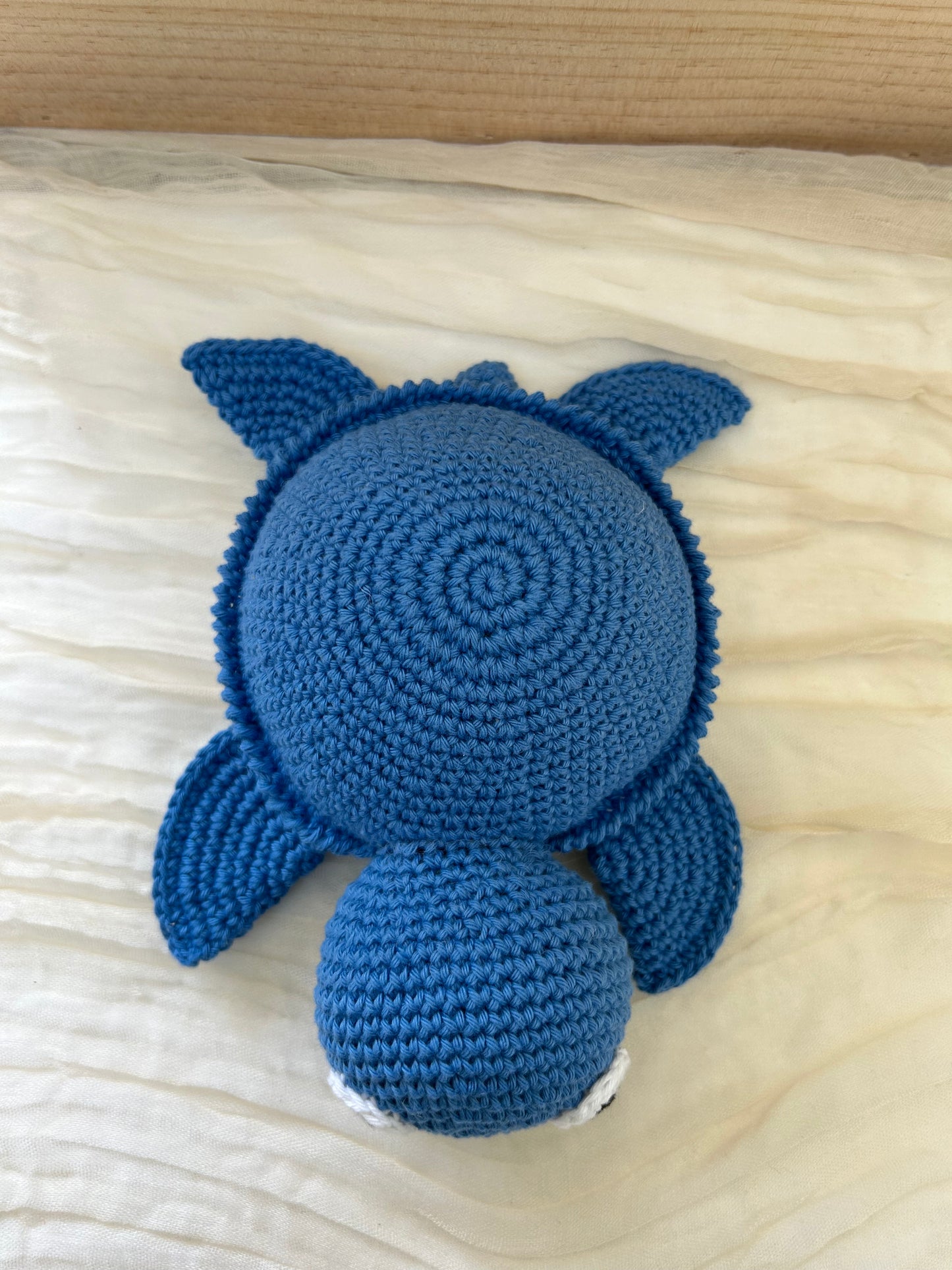 Jouet tortue - Fait à la main au crochet - Made in France