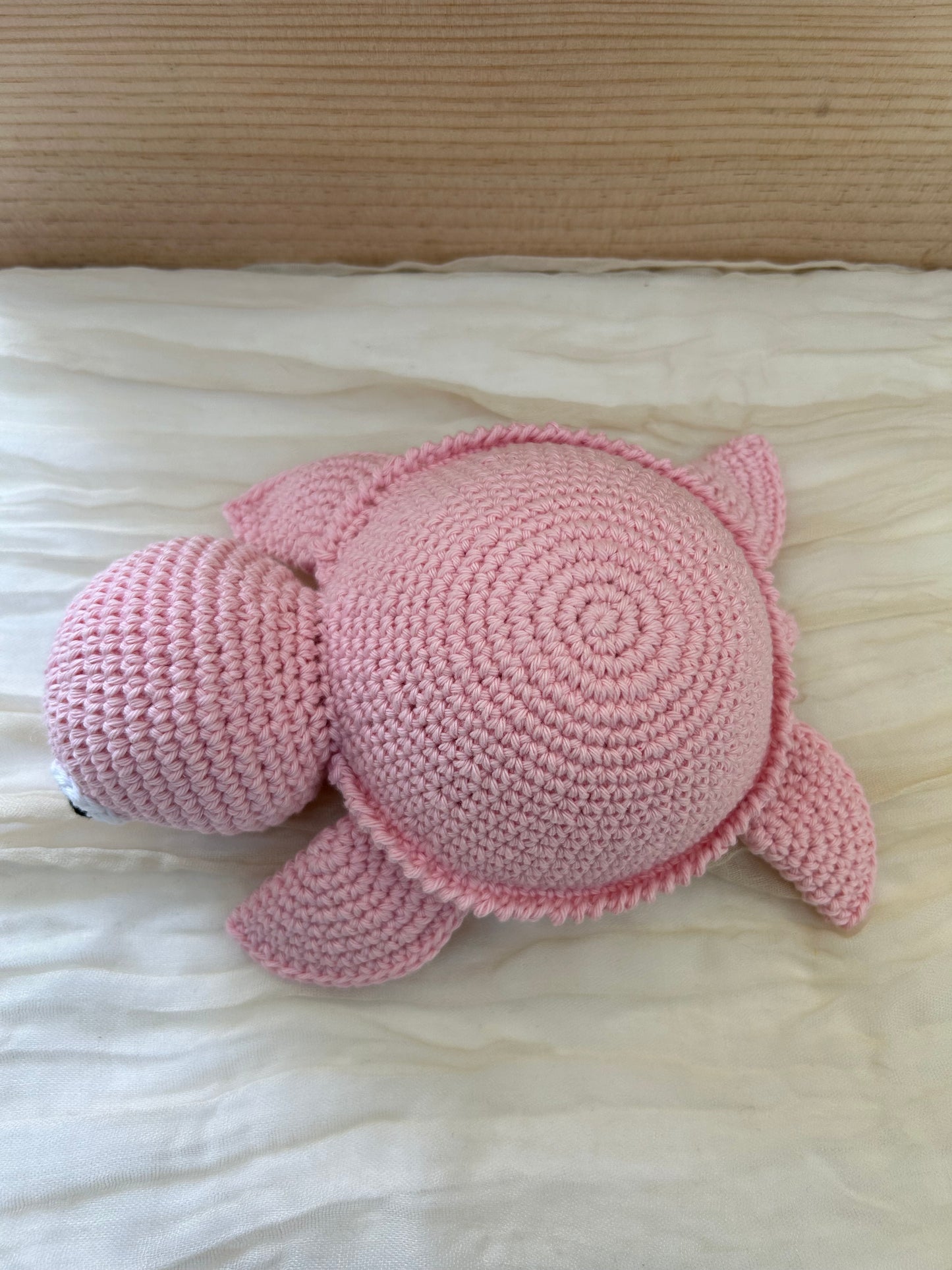 Jouet tortue - Fait à la main au crochet - Made in France