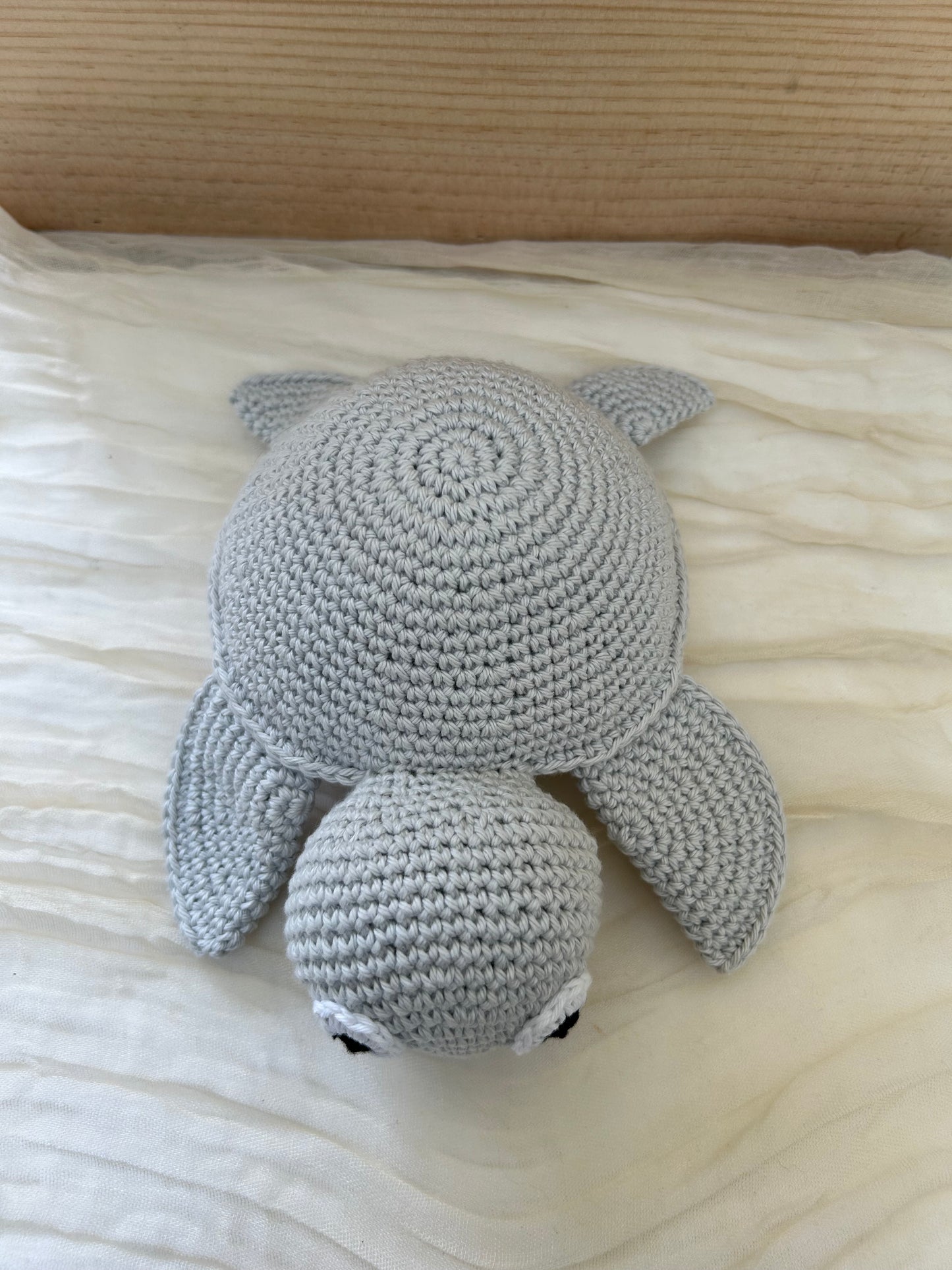 Jouet tortue - Fait à la main au crochet - Made in France