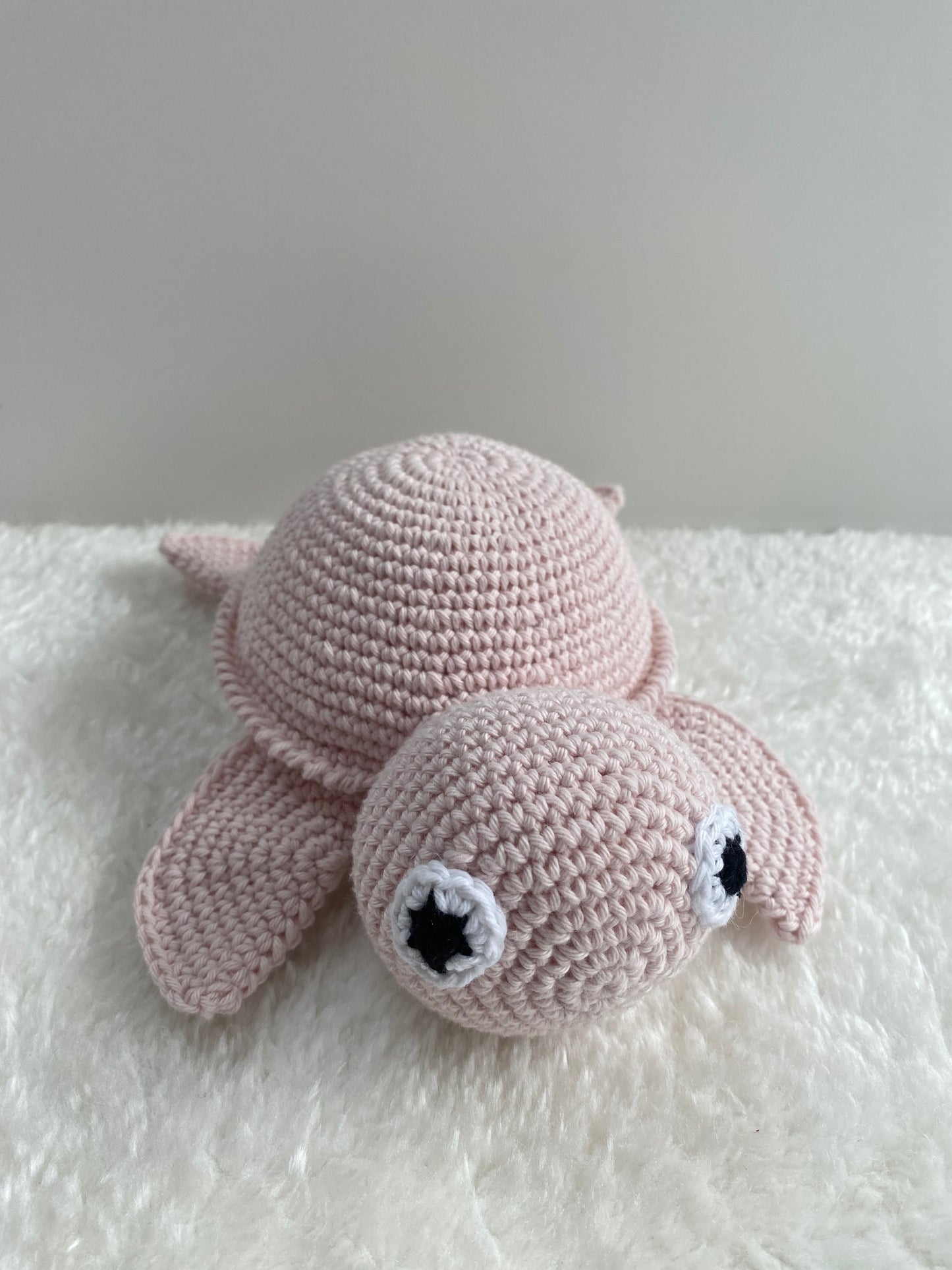 Jouet tortue - Fait à la main au crochet - Made in France