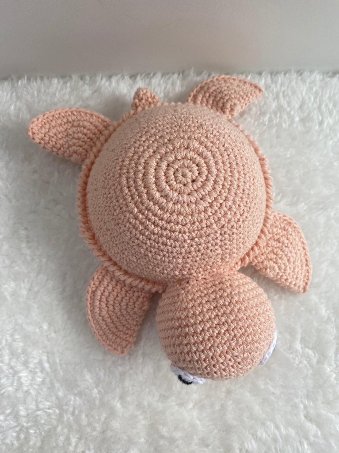Jouet tortue - Fait à la main au crochet - Made in France