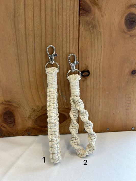 Porte clé Macramé - Fait à la main - Made in France