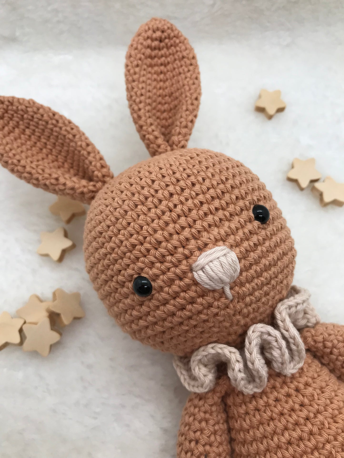 Doudou bunny - Fait à la main au crochet - Made in France