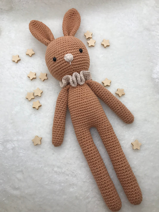 Doudou bunny - Fait à la main au crochet - Made in France